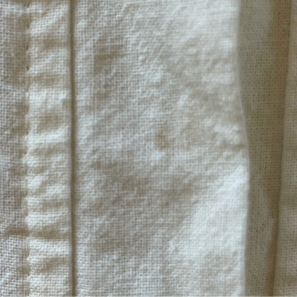 Handmade Top Embroidery Short Sleeve Cotton Button Round Collares  - Picture 3 of 7